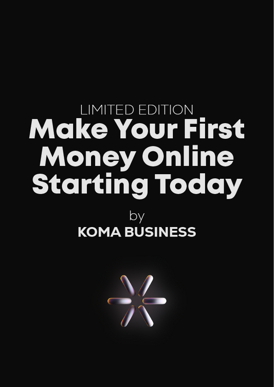How to Make Your First Money Online Starting Today